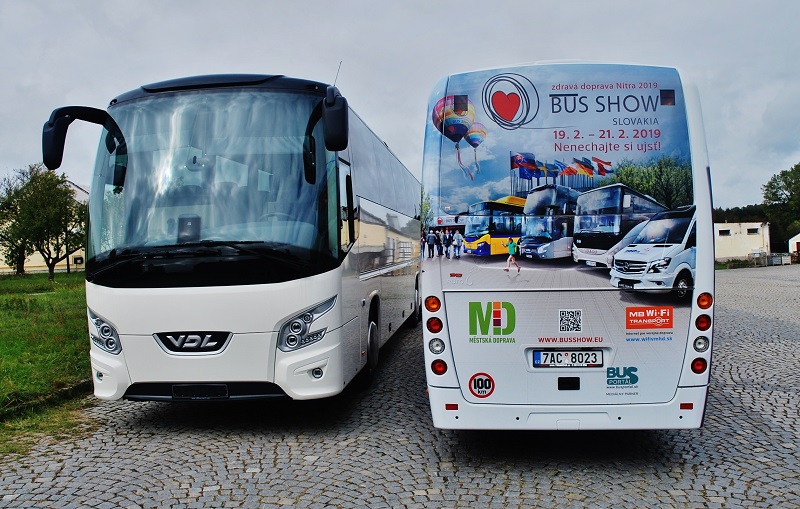 Autokary nové generace VDL  Futura se představí na veletrhu BUS SHOW zdravá doprava 2019 v Nitře (foto: Zdeněk Nesveda) 