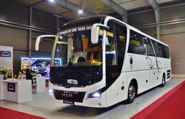 MAN Lion’s Coach autokar roku 2020 na BUS SHOW 2020 v Nitre