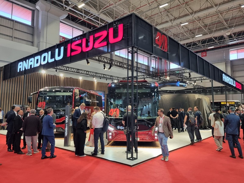 Inovativní expozice Anadolu ISUZU na veletrhu Busworld Turkey 2024